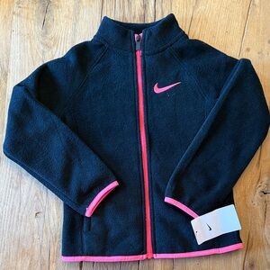 NWT Girls Nike Fleece Jacket